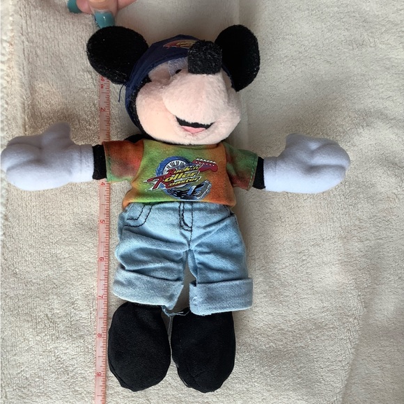 Rock n roller coaster Mickey Mouse Stuffed Animal Plush - Picture 6 of 6